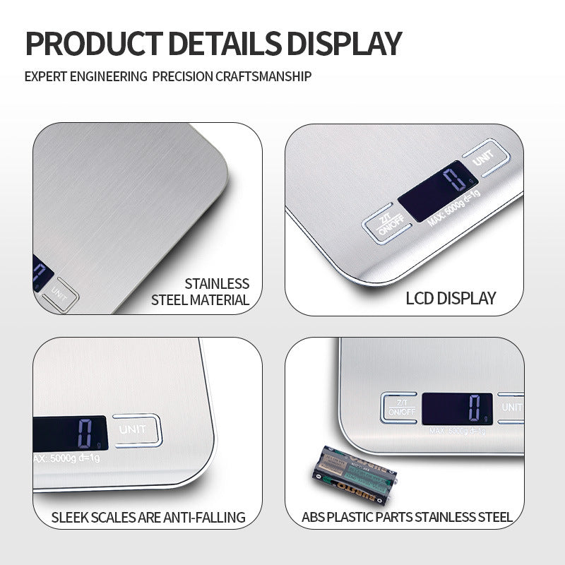 Stainless Steel Digital Kitchen Scale