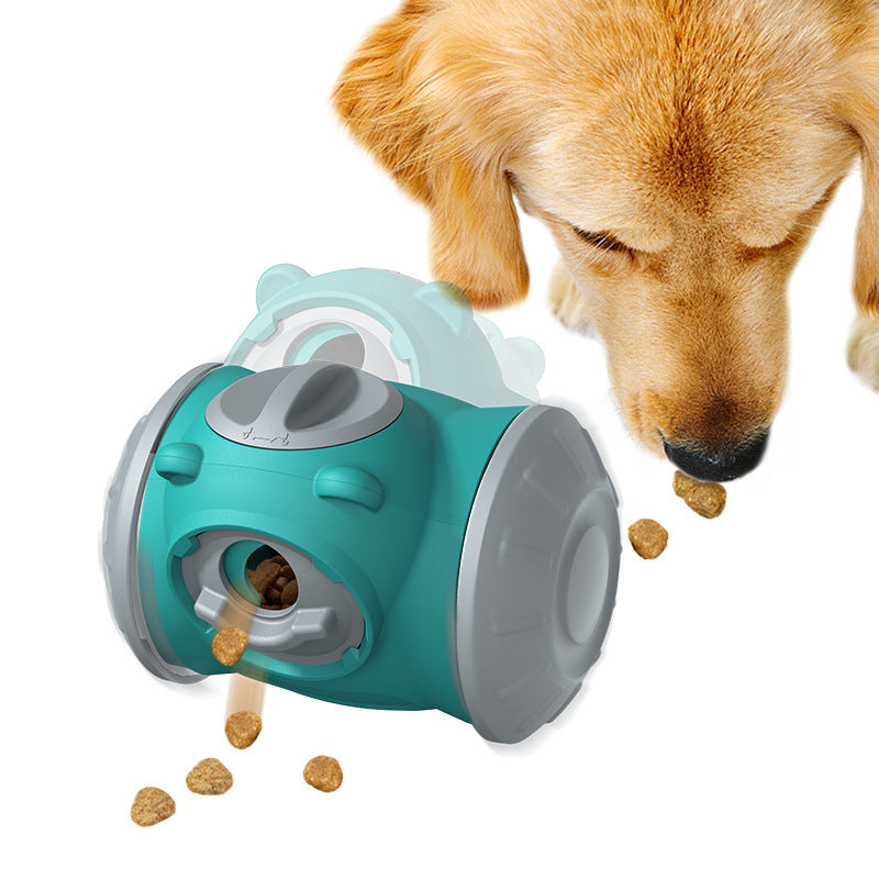 Tumbler Roll & Feed Dog Toy ? Interactive Slow Feeder Puzzle Ball