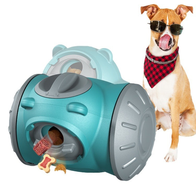 Tumbler Roll & Feed Dog Toy ? Interactive Slow Feeder Puzzle Ball