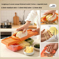 Multifunctional Vegetable Grater & Shredder — Safe Mandoline Slicer with Hand Guard