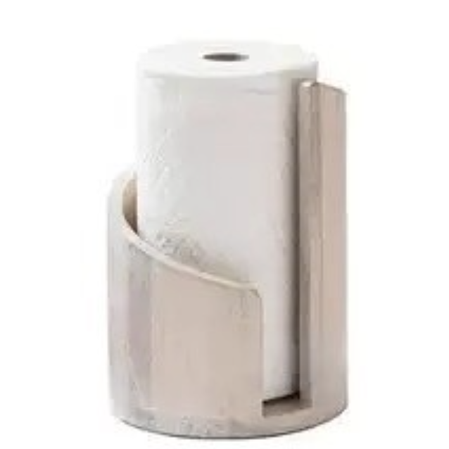 Wooden Paper Towel Holder | Desktop Wood Kitchen Stand