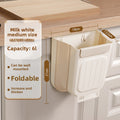 Foldable Wall-Mounted Kitchen Trash Can — Space-Saving Under-Cabinet Bin
