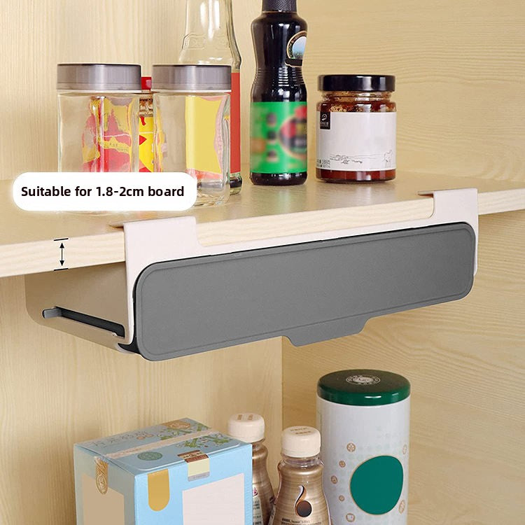 Adjustable Wall Mount Spice Rack Organizer