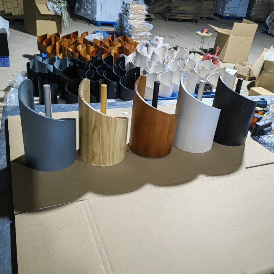 Wooden Desktop Paper Towel Holder