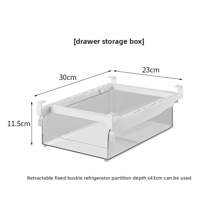 Refrigerator Organizer Bin | Clear Fridge Storage Bin
