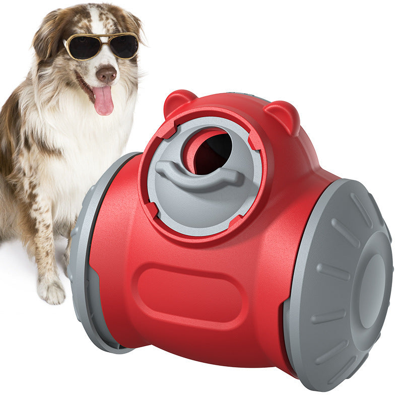 Tumbler Roll & Feed Dog Toy ? Interactive Slow Feeder Puzzle Ball